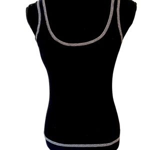The Limited Black Sleeveless Shell